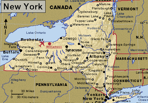 Pictures Of New York State. New York State Map