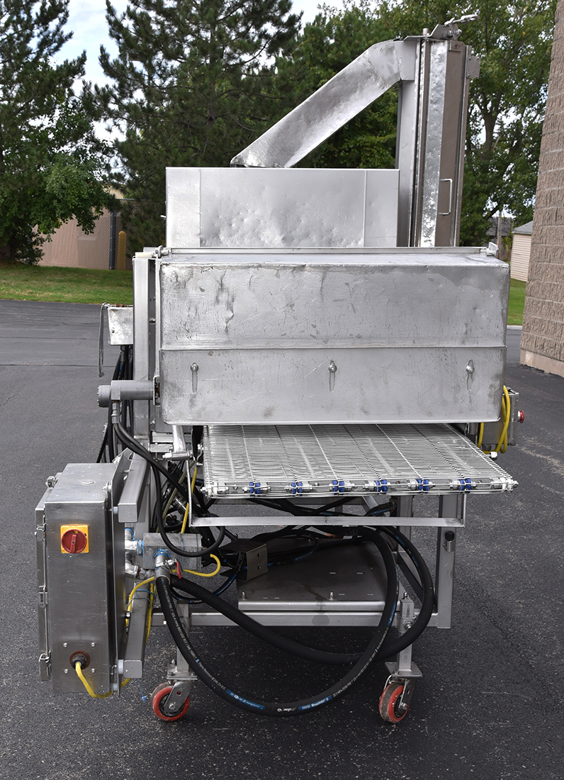 Used Stein Meat Equipment  XL-24 BREADING APPLICATOR, 24 inch model, stainless steel, in-stock at Alard, item Y4704