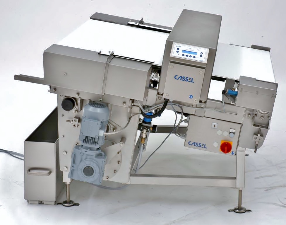 Cassel RETRACTING BELT REJECT metal detectors from Alard Cassel RETRACTING BELT REJECT metal detectors from Alard