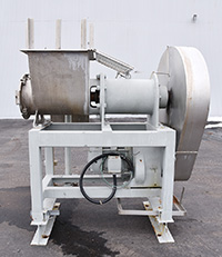 used, RIETZ EXTRUCTOR Model RE-15, frozen block grinder, 25HP, Alard item Y4174