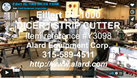 Used EILLERT BL-1000 VEGETABLE DICER, STRIP CUTTER, SLICER, Alard item Y3098