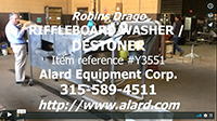 used DRY BEAN DESTONER, RIFFLE-BOARD WASHER, Robins-Drago TME, Alard item Y3551