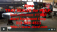 used, Ilpra Speedy VG TRAY SEALER, Alard item Y3466