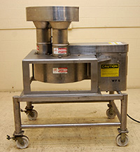 used, BROTHERS LEGROW VEGETABLE SLICER, with 24 inch diameter cutting disk, Alard item Y2083