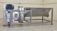 NEW, CORNELL 6-inch HYDRO TRANSPORT STAINLESS STEEL FOOD PUMP with STAINLESS STEEL VORTEX TANK, Alard item Y4820