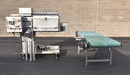 Commercial NS-26 SLICER, shredder for slaw, kraut, sandwich shreds, Y4497 -  RECENTLY ACQUIRED at Alard Equipment Corp