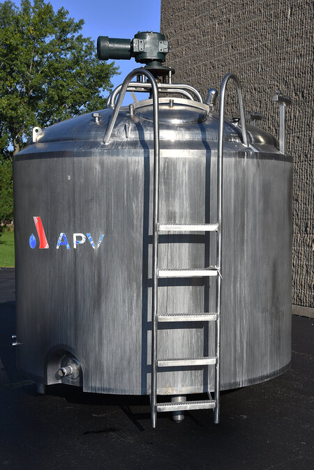 Used 65 Gallon Stainless Steel Insulated Thermal Sanitary Mix Tank Kettle  for Sale