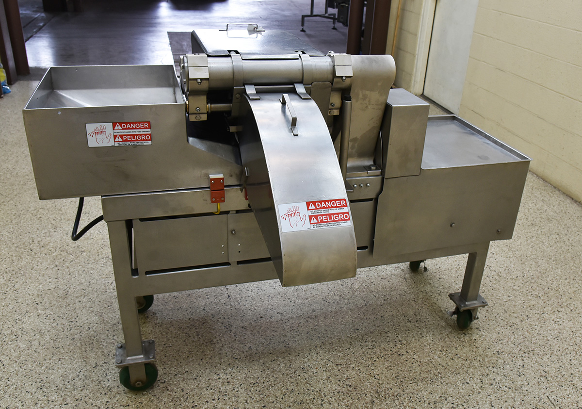 Used Urschel CUTTER, dicing machine, cube cutter, strip cutter, slicer, for fruit and vegetable processing, model H-A; Alard tem Y4814