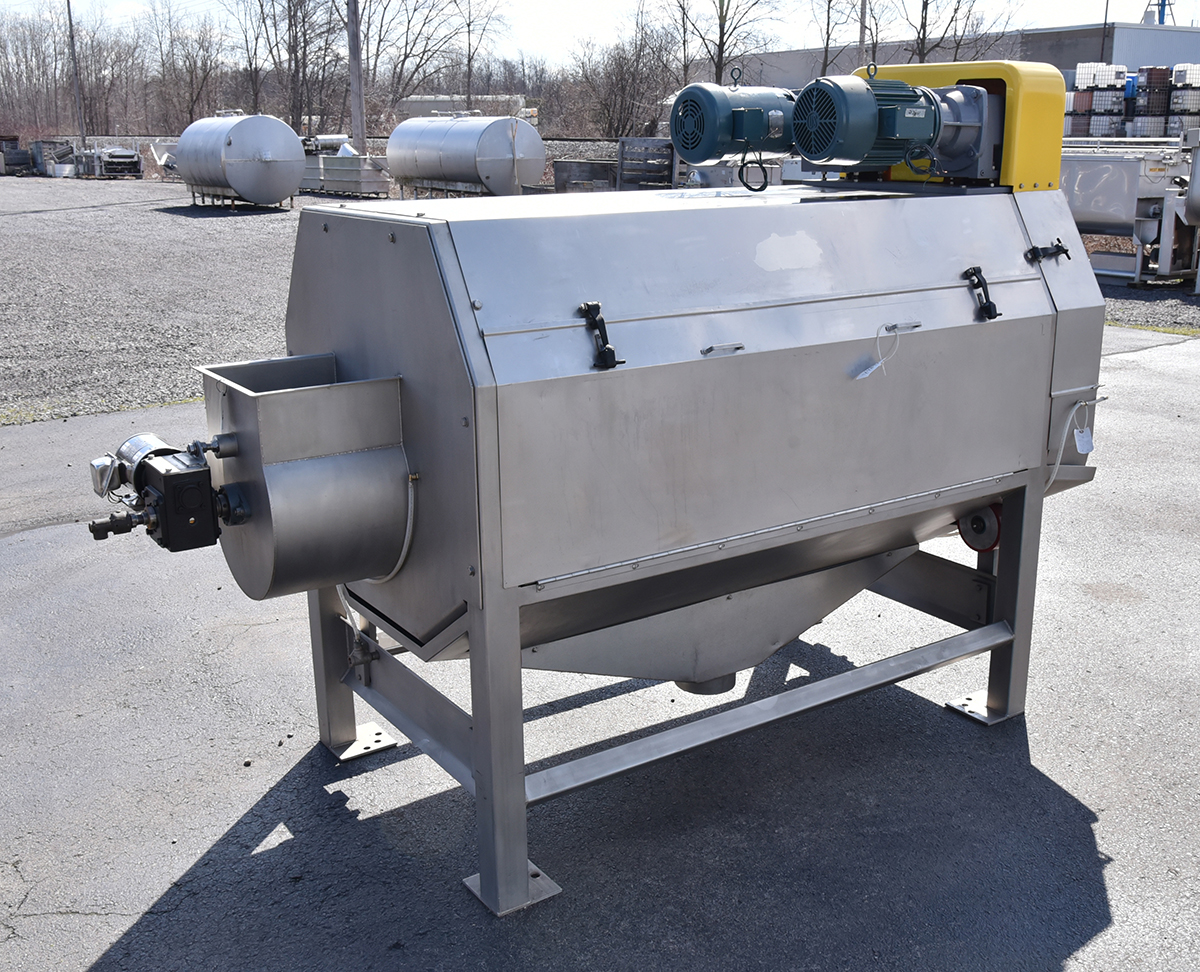 Refurbished Magnuson PEELER SCRUBBER 24-ROLL model NF-24, stainless steel, Alard item Y4892 Used refurbished Magnuson PEELER SCRUBBER 24-ROLL model NF-24, stainless steel, Alard item Y4892