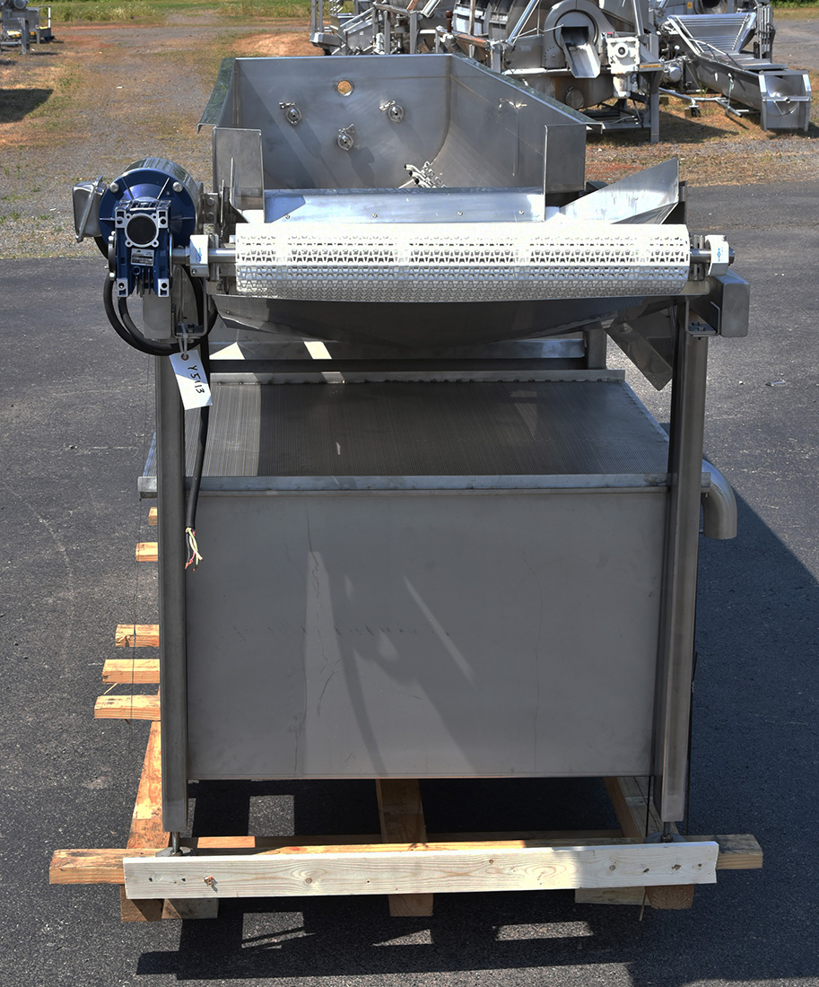 Food grade multi-nozzle WASH TANK, turbulent flow washer, stainless steel, in stock new, Alard item Y5113