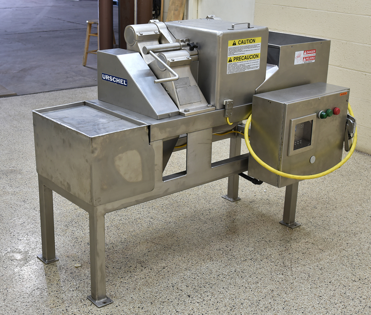 Refurbished, URSCHEL GK-A DICER, strip cutter, French fry cutter, flat or krinkle cuts, in-stock at Alard, item Y5603