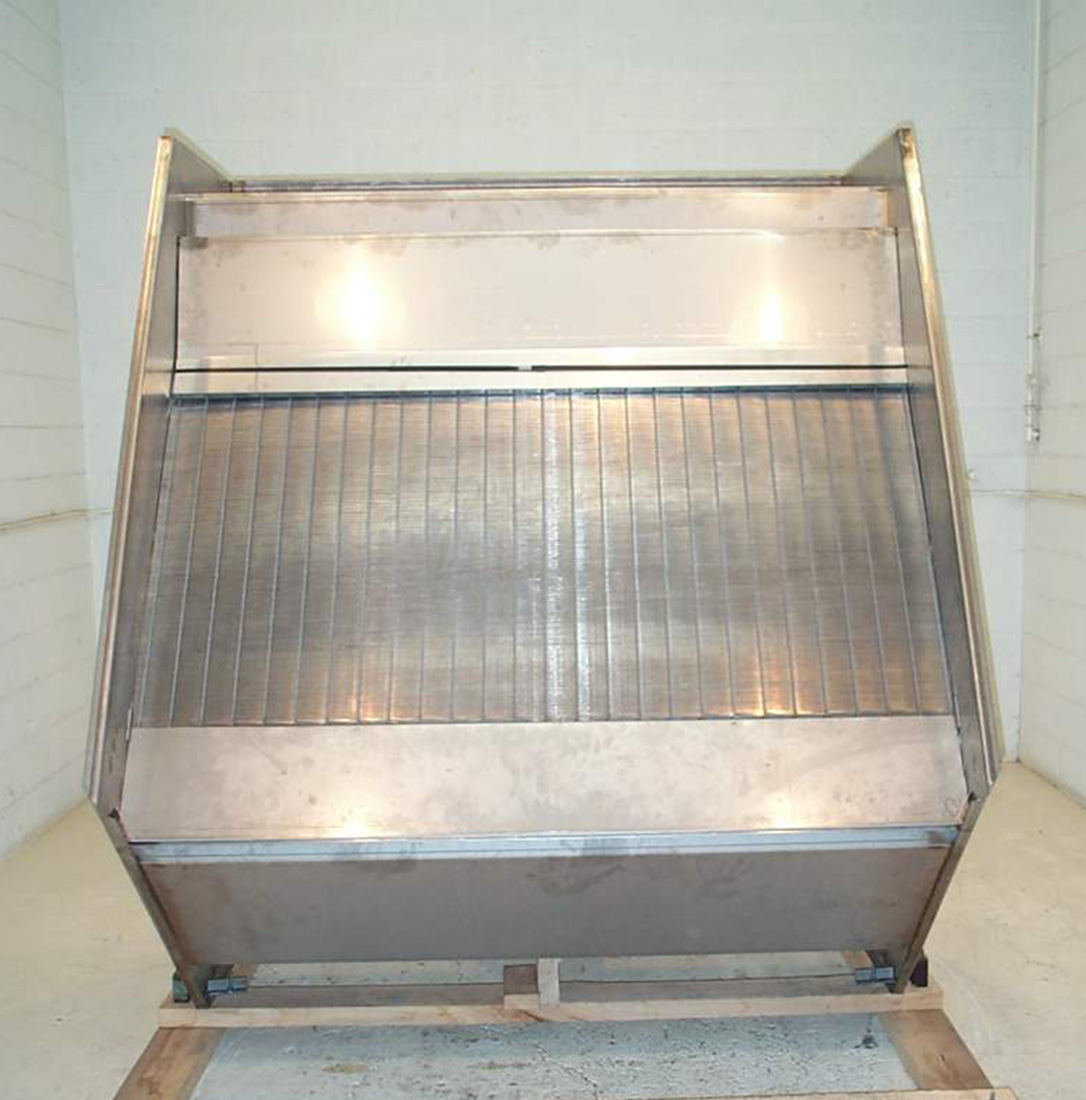 Used NEW "ALARDSIEVE" ALL STAINLESS STEEL WATER RECLAIM/RECOVERY SCREEN, Alard Equipment Corp item Z5697